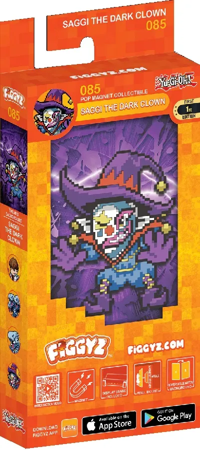 YU-GI-OH FIGGYZ MAGNET COLLECTIBLE SAGGI THE DARK CLOWN 11 CM